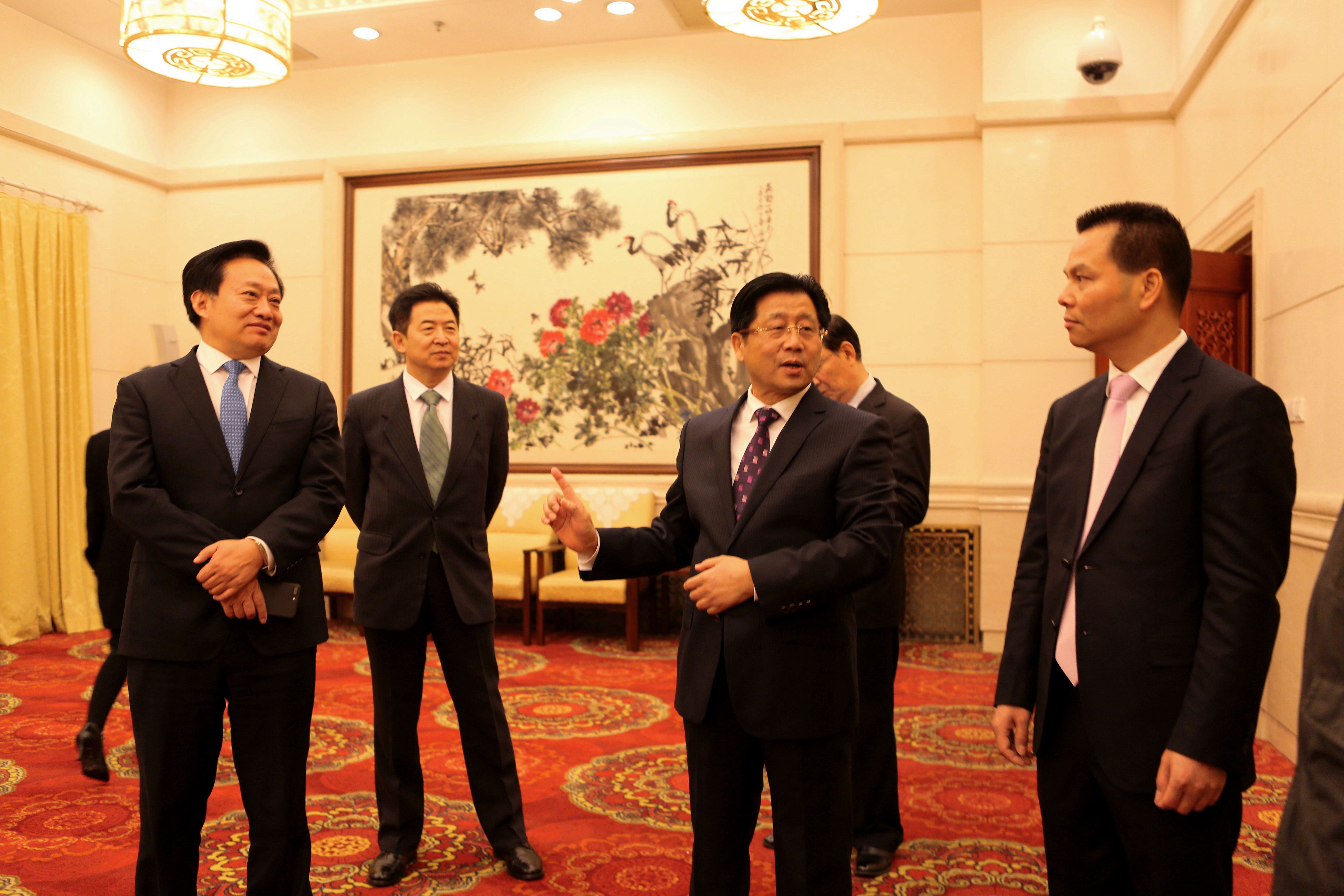 中国亚洲经济发展协会华夏文化艺术委员会举行迎新年会